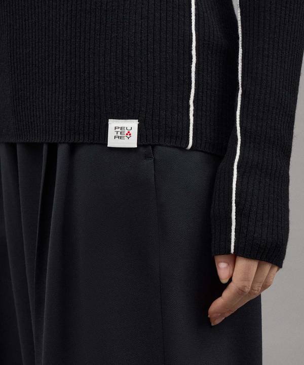 Peuterey Maglia In Pura Lana Pettinata