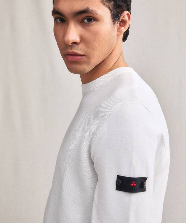 Peuterey Maglia In Tricot Di Cotone