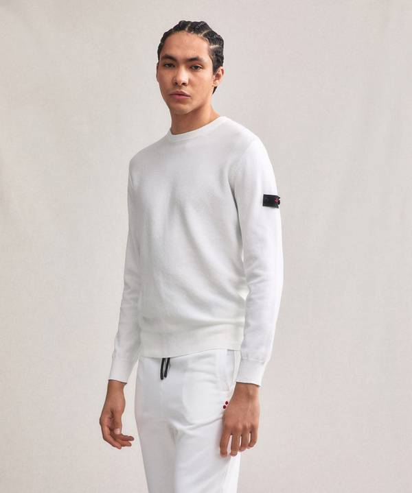 Peuterey Maglia In Tricot Di Cotone