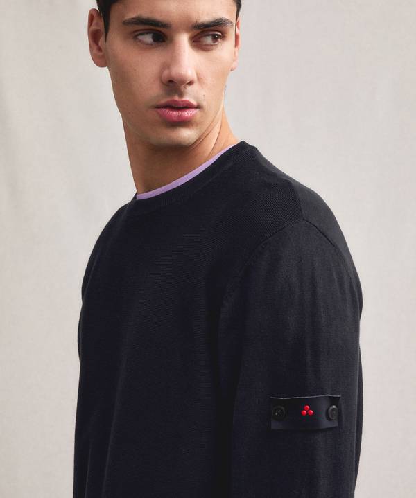 Peuterey Maglia In Tricot Di Cotone