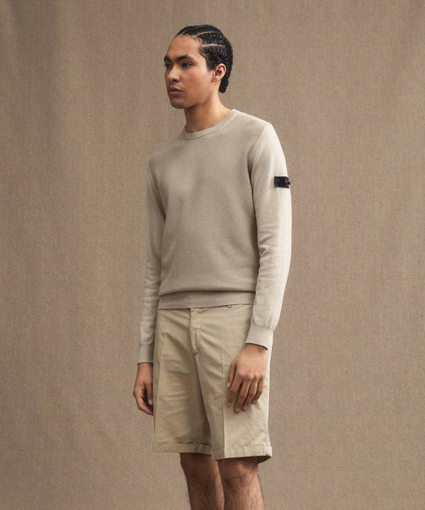 Peuterey Maglia In Tricot Di Cotone