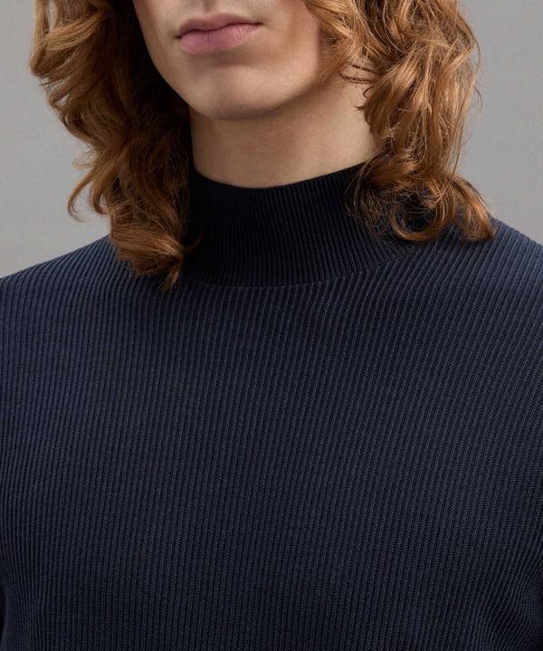 Peuterey Maglia Lupetto In Cotone A Punto Inglese