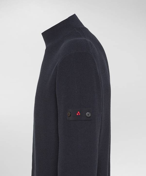 Peuterey Maglia Lupetto In Cotone A Punto Inglese