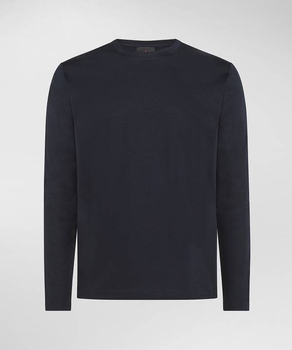 Peuterey Maglia Maniche Lunghe In Morbido Cotone