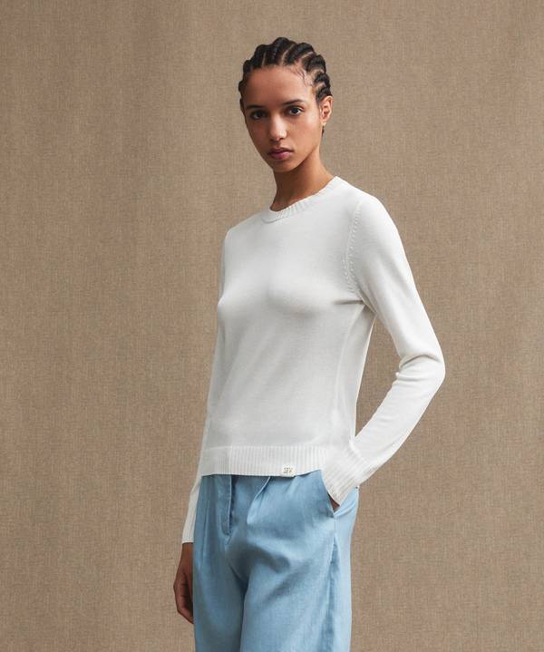 Peuterey Maglia Paricollo Con Polsini A Contrasto