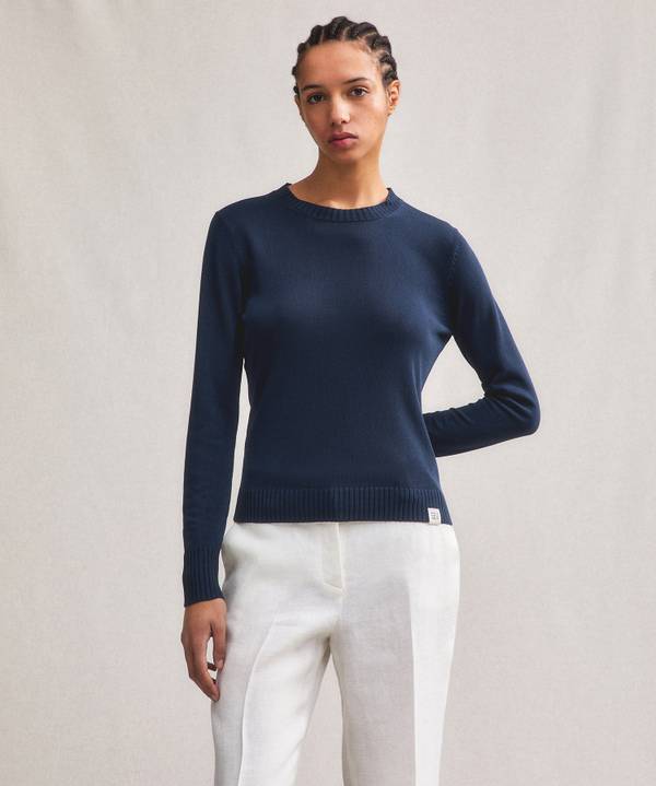 Peuterey Maglia Paricollo Con Polsini A Contrasto