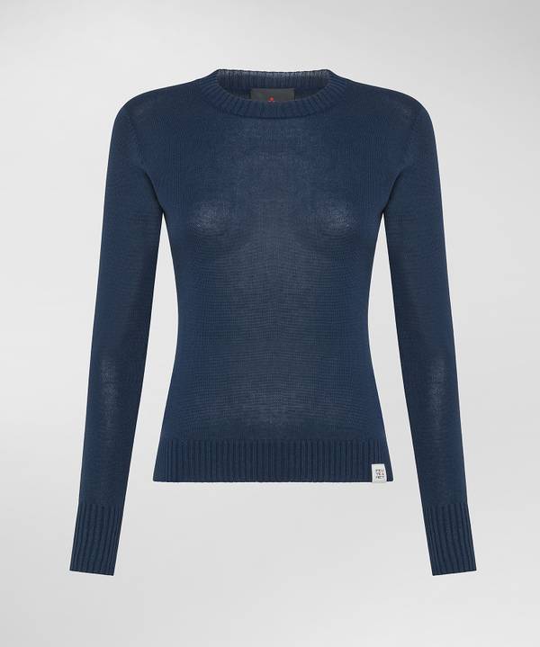 Peuterey Maglia Paricollo Con Polsini A Contrasto