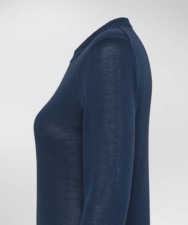 Peuterey Maglia Paricollo Con Polsini A Contrasto