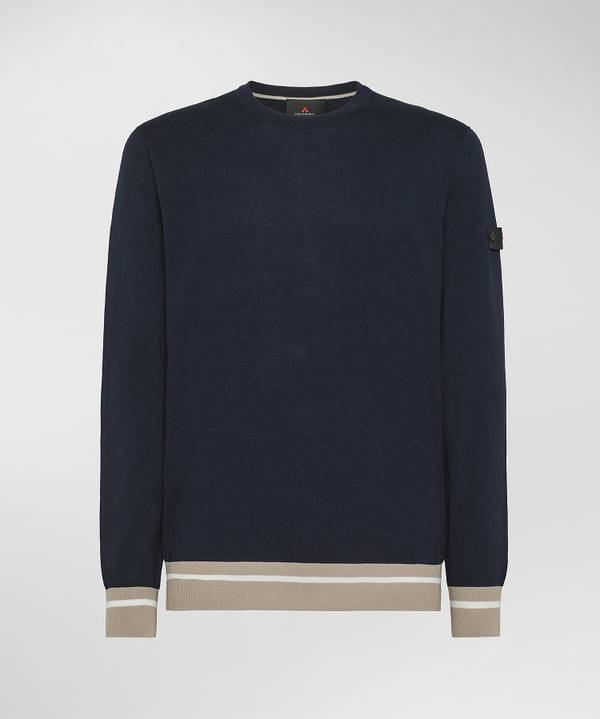 Peuterey Maglia Tricot Con Dettagli Rigati