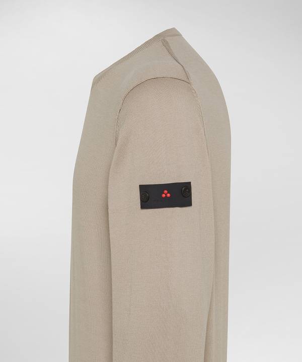 Peuterey Maglia Tricot Con Dettagli Rigati