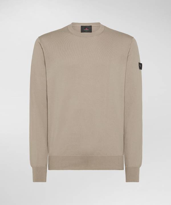 Peuterey Maglia Tricot Con Logo Ricamato