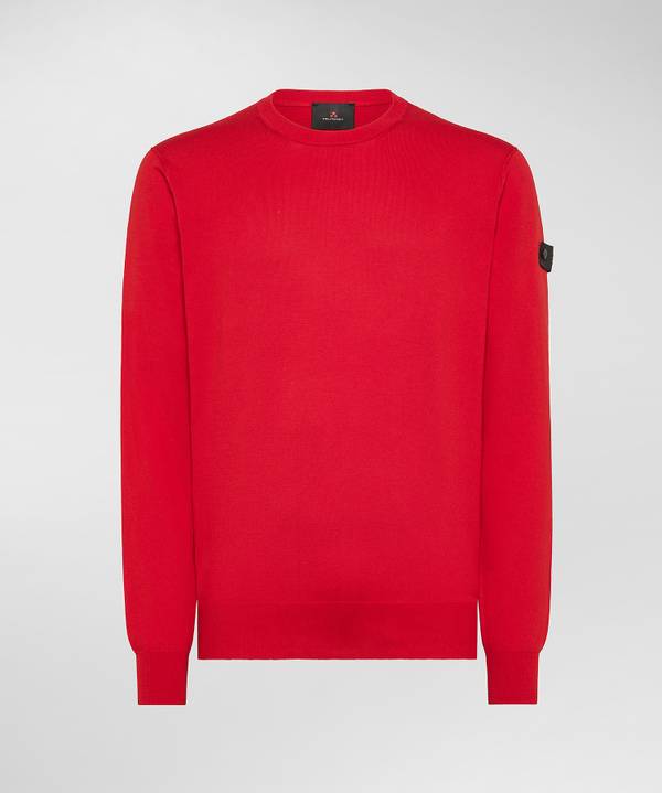 Peuterey Maglia Tricot Con Logo Ricamato