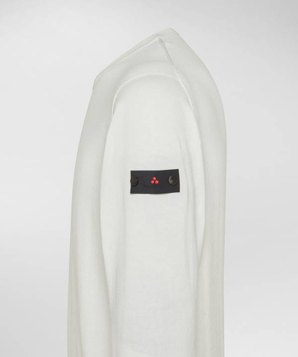 Peuterey Maglia Tricot Con Logo Ricamato