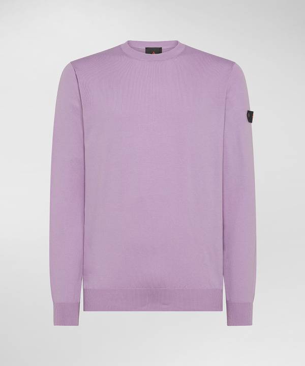 Peuterey Maglia tricot con logo ricamato