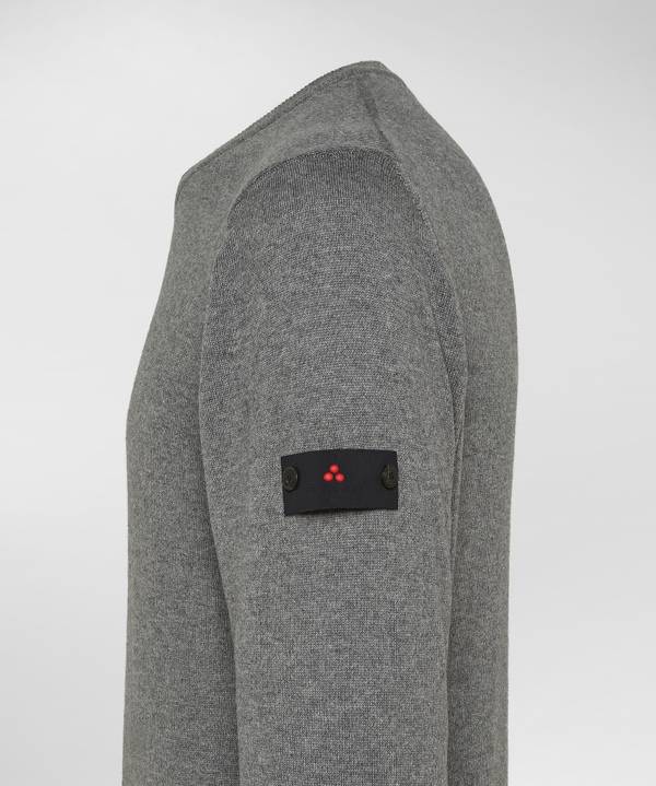 Peuterey Maglione Girocollo Misto Lana Cotone