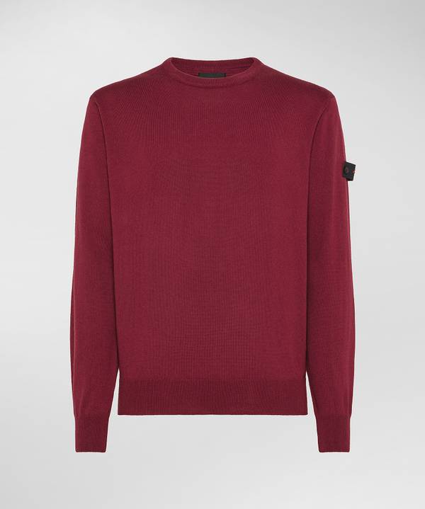 Peuterey Maglione Girocollo Misto Lana Cotone