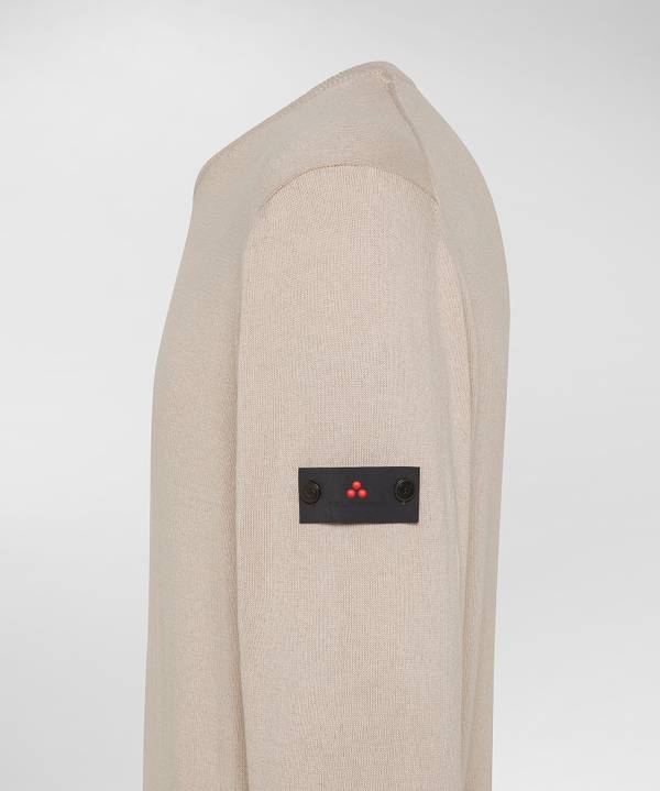 Peuterey Maglione Girocollo Misto Lana Cotone