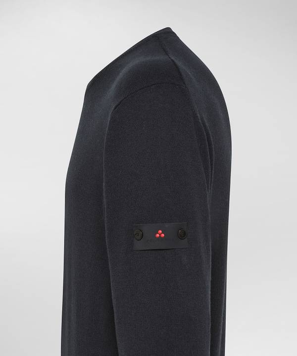 Peuterey Maglione Girocollo Misto Lana Cotone