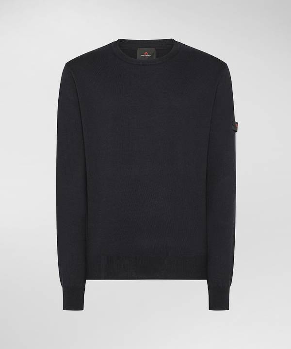 Peuterey Maglione Girocollo Misto Lana Cotone
