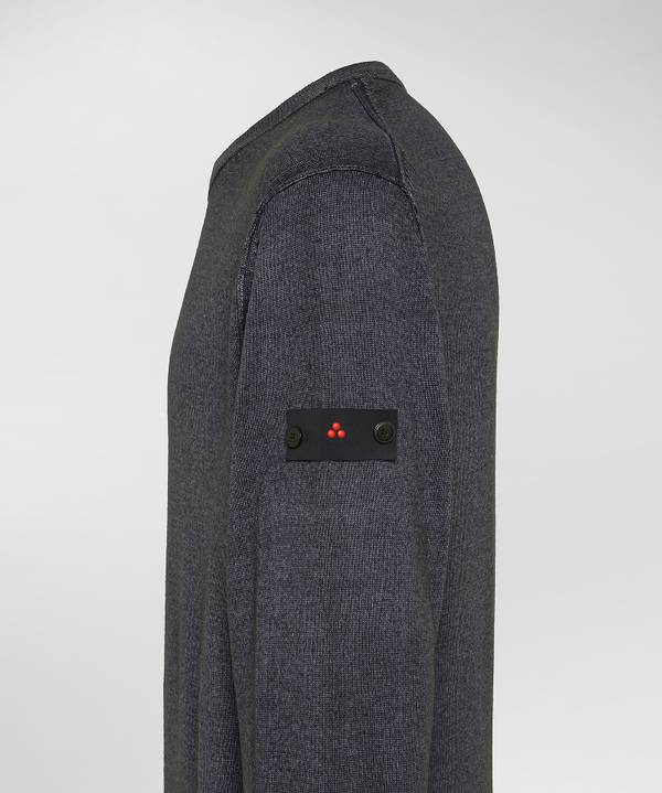 Peuterey Maglione In Lana Con Tintura Acidata