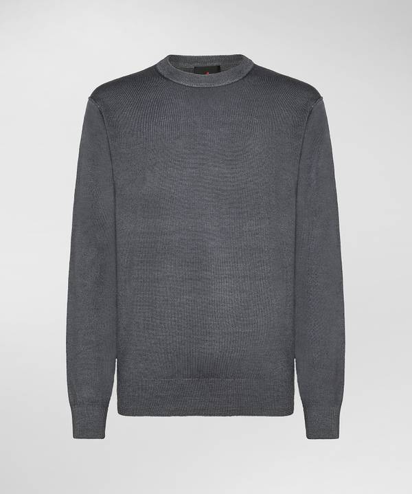 Peuterey Maglione In Lana Con Tintura Acidata