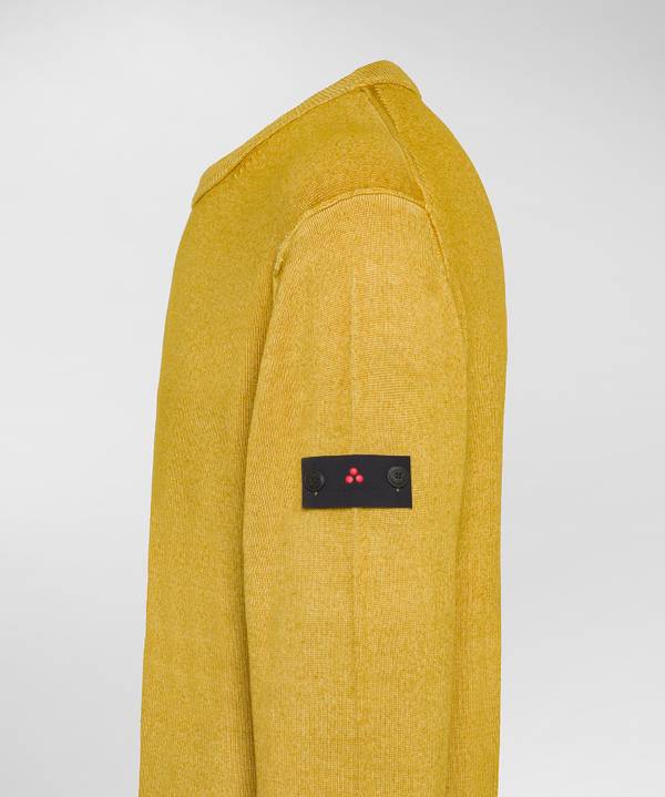 Peuterey Maglione In Lana Con Tintura Acidata