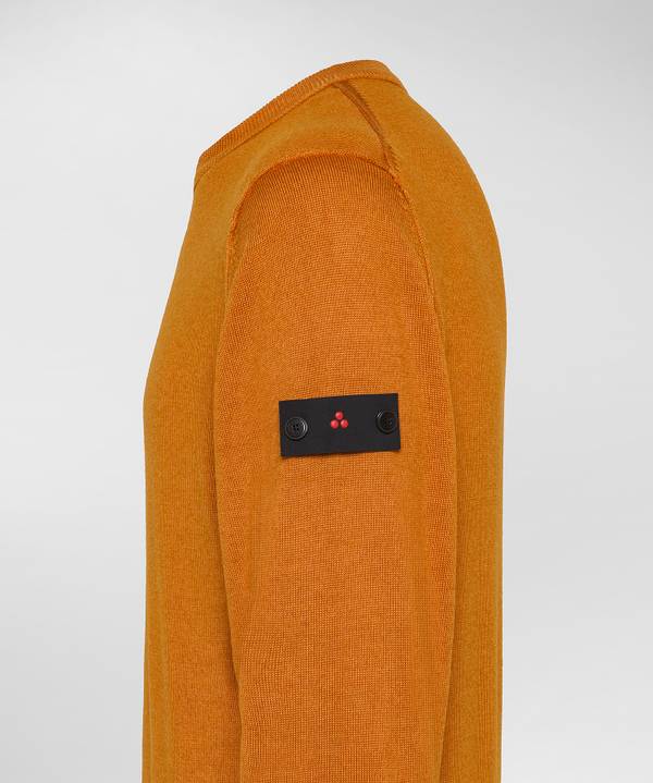 Peuterey Maglione In Lana Con Tintura Acidata