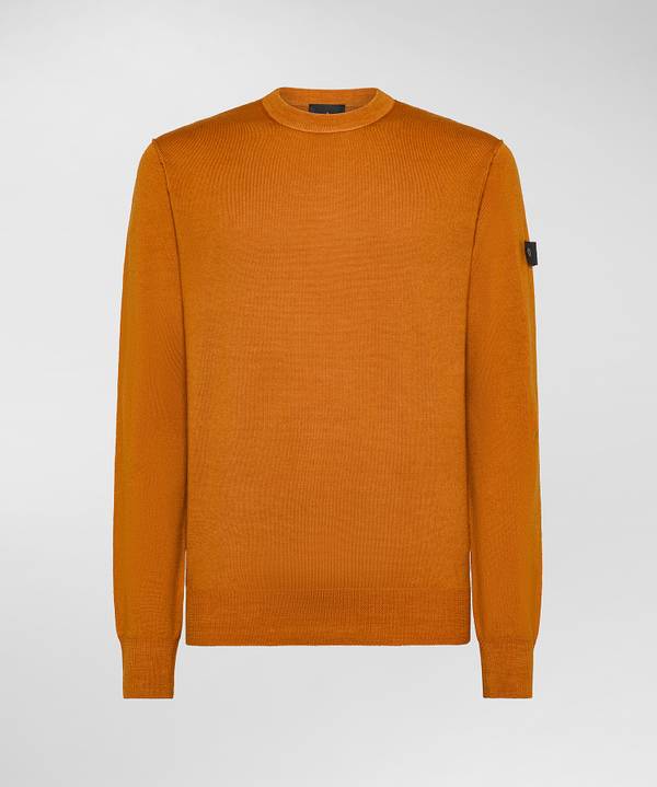 Peuterey Maglione In Lana Con Tintura Acidata