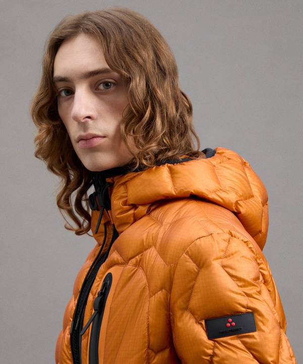 Peuterey Moderno Piumino Con Trapunta Geometrica