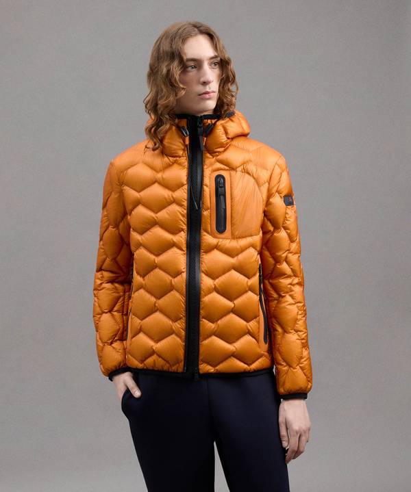 Peuterey Moderno Piumino Con Trapunta Geometrica