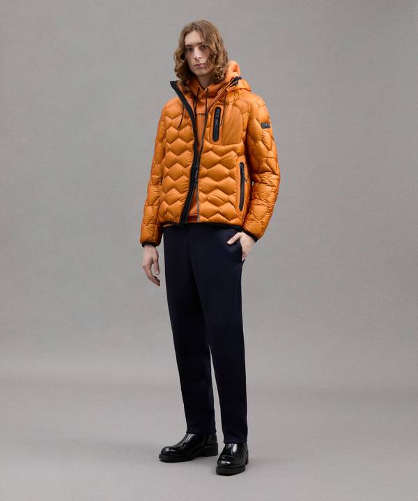 Peuterey Moderno Piumino Con Trapunta Geometrica