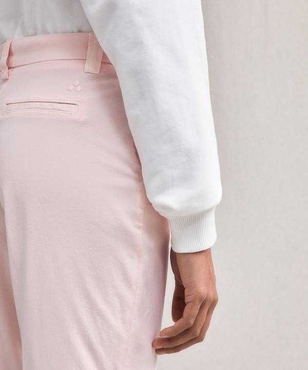 Peuterey Pantaloni In Gabardine Di Cotone Stretch