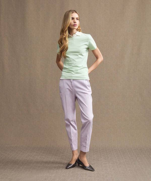Peuterey Pantaloni in gabardine di cotone stretch