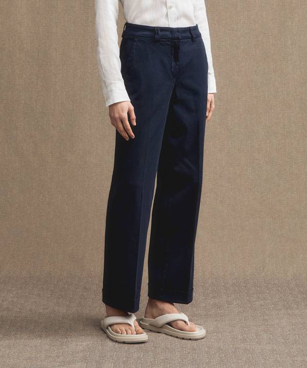 Peuterey Pantaloni In Gabardine Stretch