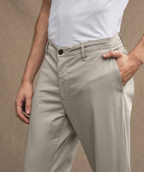 Peuterey Pantaloni In Raso Di Cotone