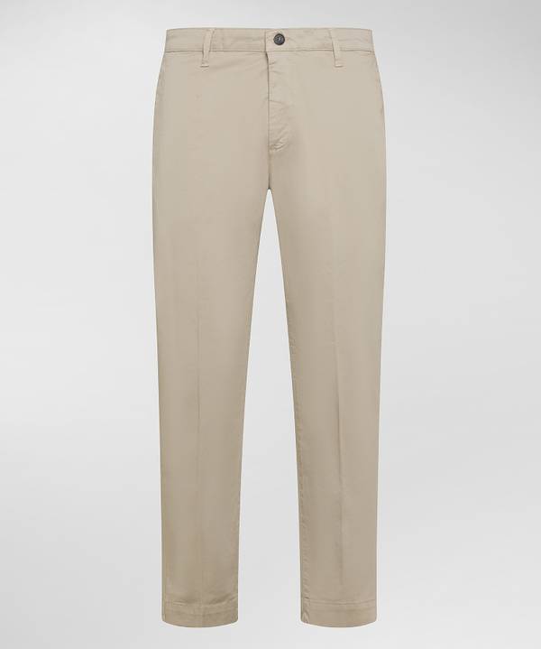 Peuterey Pantaloni In Raso Di Cotone