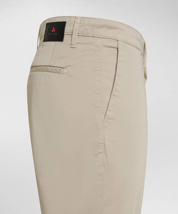 Peuterey Pantaloni In Raso Di Cotone