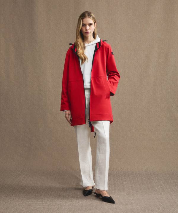 Peuterey Parka fishtail in nylon stretch