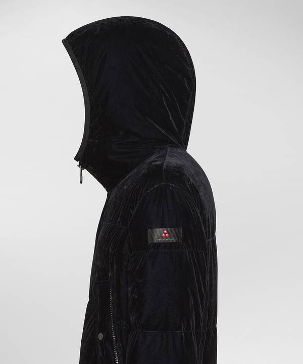 Peuterey Parka Lungo In Tessuto Made In Italy