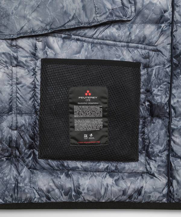 Peuterey Parka Lungo In Tessuto Made In Italy