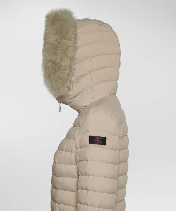 Peuterey Piumino Slim Con Pelliccia