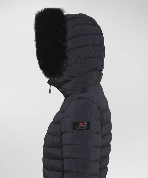 Peuterey Piumino Slim Con Pelliccia