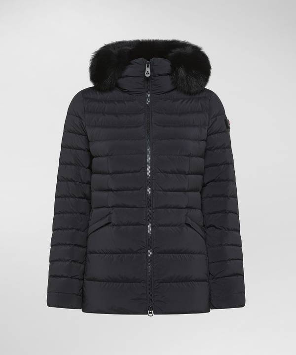 Peuterey Piumino Slim Con Pelliccia