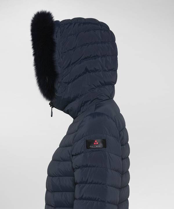 Peuterey Piumino Slim Con Pelliccia