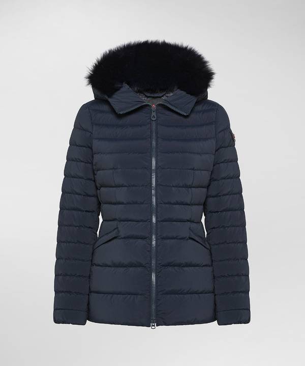 Peuterey Piumino Slim Con Pelliccia