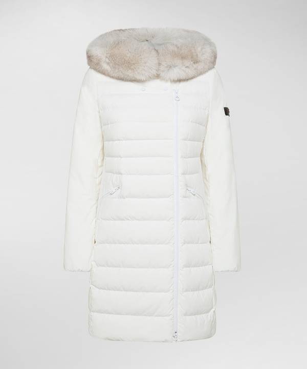 Peuterey Piumino Slim Con Pelliccia