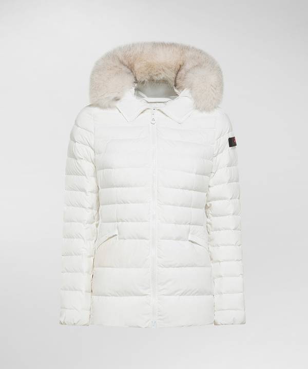 Peuterey Piumino Slim Con Pelliccia