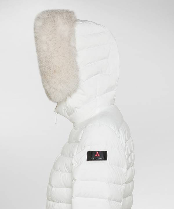 Peuterey Piumino Slim Con Pelliccia