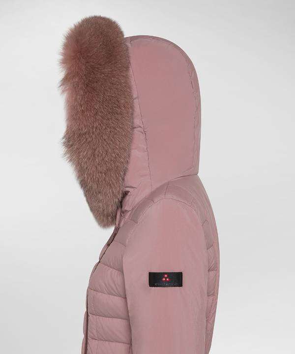 Peuterey Piumino Slim Con Pelliccia