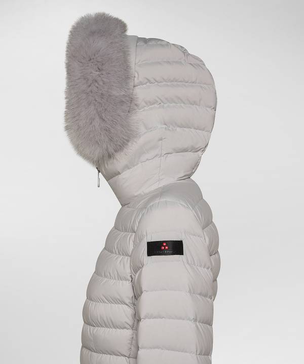 Peuterey Piumino Slim Con Pelliccia